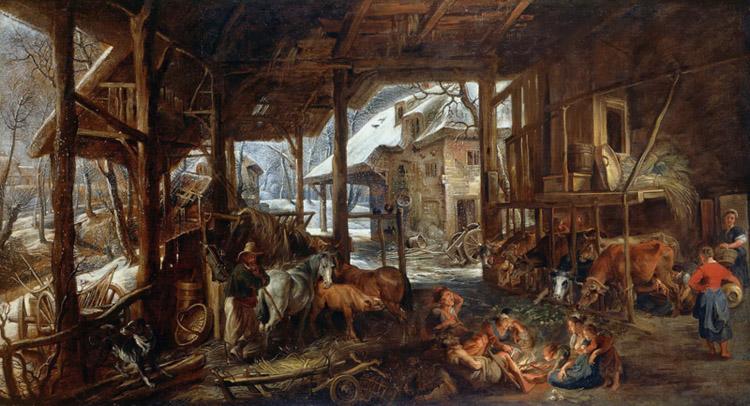 Peter Paul Rubens Winter (mk25) oil painting image